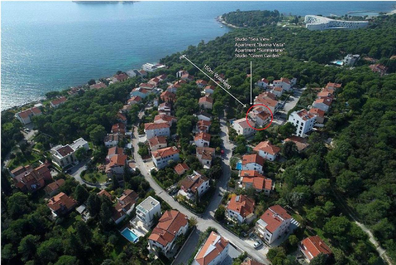 Studio Green Garden Borik Rovinj Exterior photo